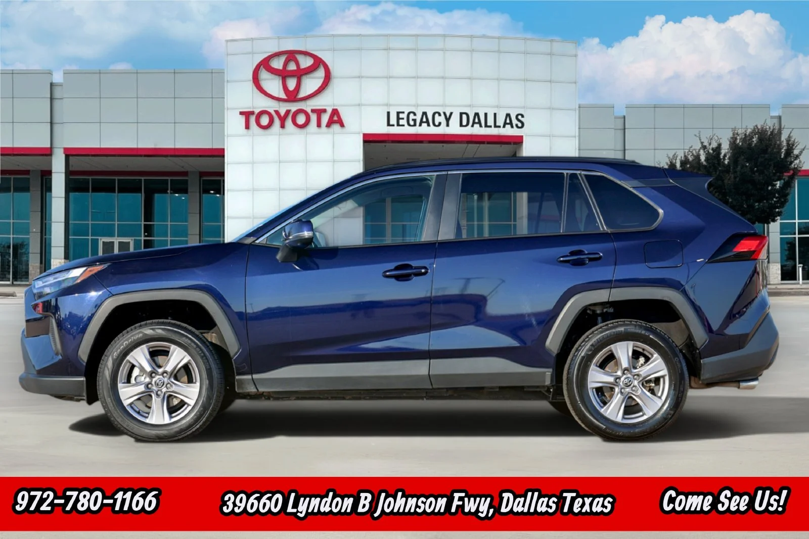 Used 2025 Blue Toyota XLE image 6