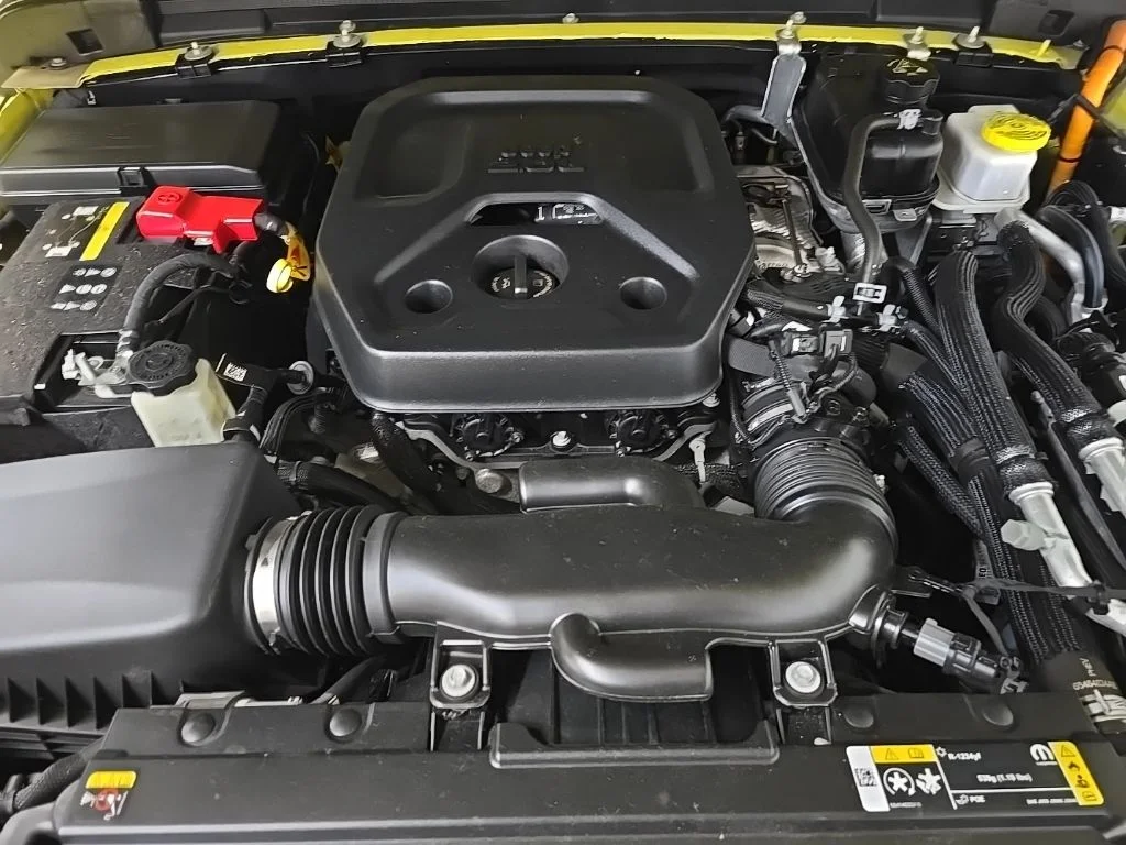 Used 2023 Yellow Jeep Sahara 4xe image 12