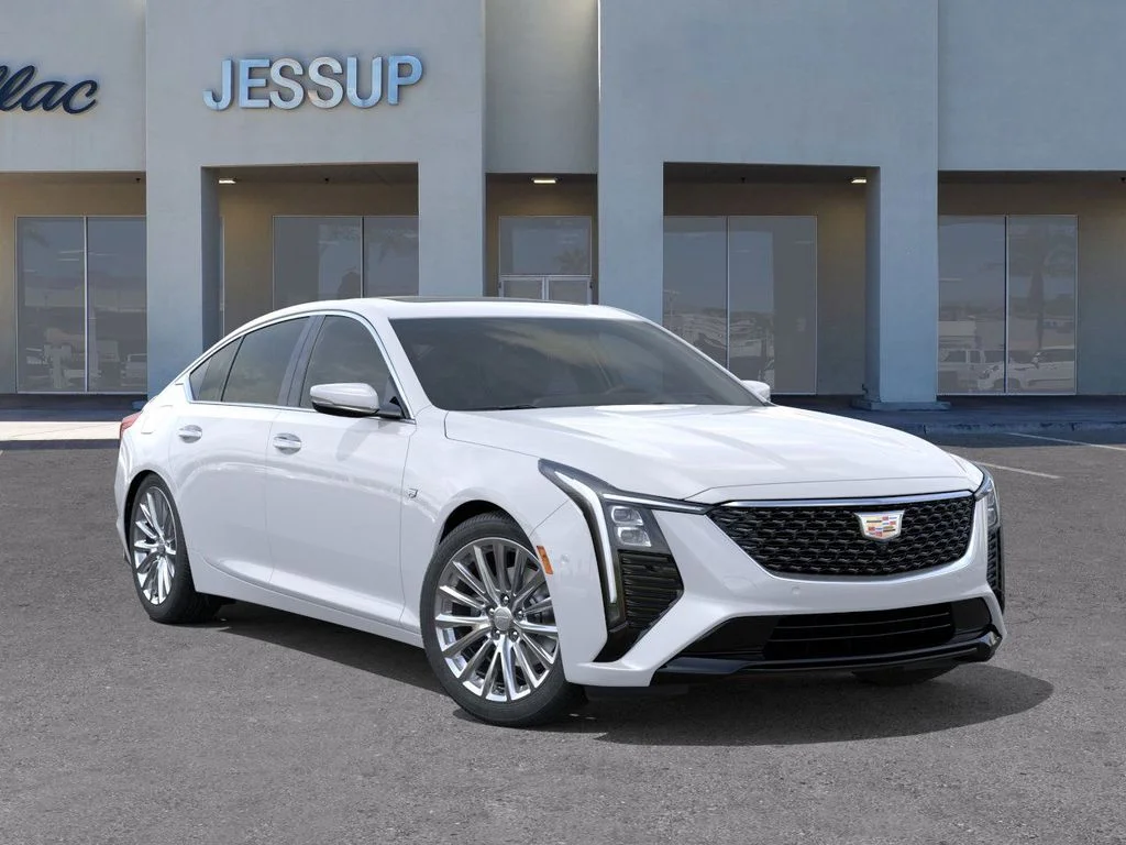 New 2026 Vibrant White Tricoat Cadillac Premium Luxury image 7