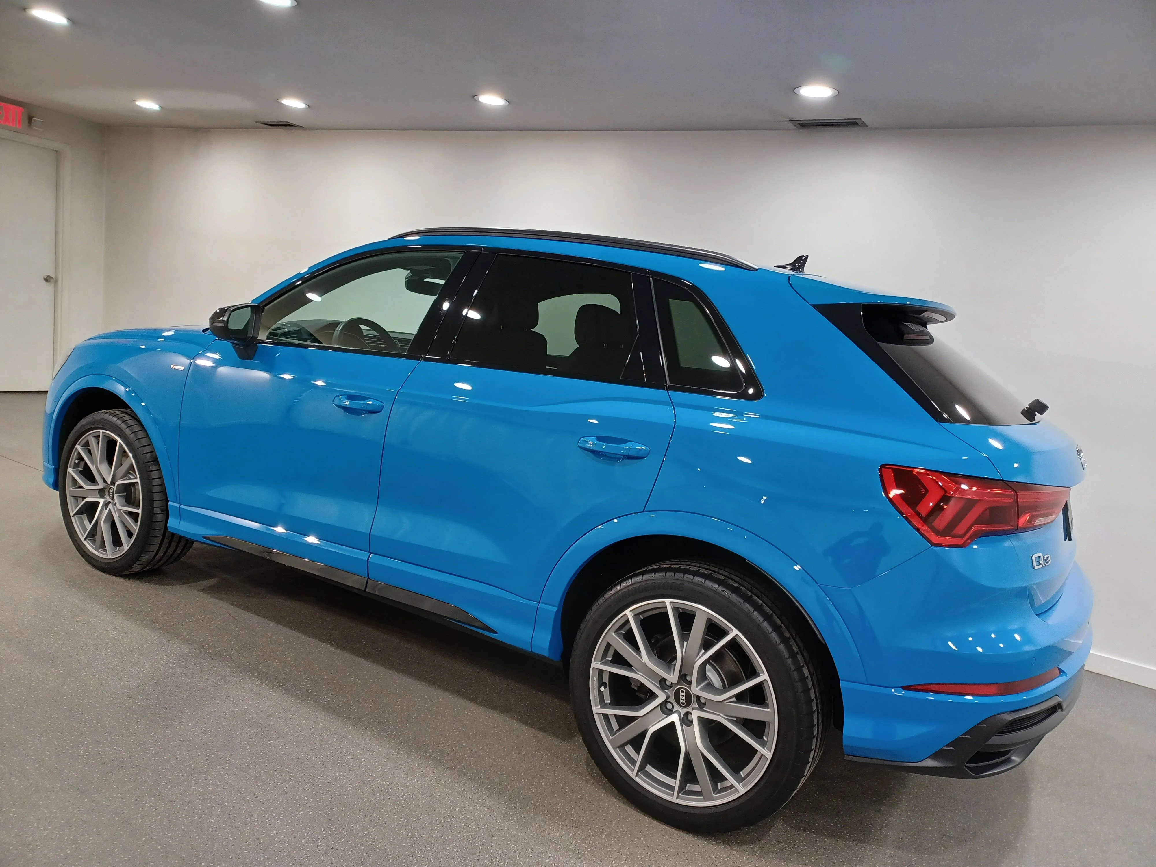 Certified Used 2022 Turbo Blue Audi 2.0 Progressiv S-Line TFSI Quattro*Turbo Blue | Htd Leather | Pano Roof | Htd Steering Wheel image 7
