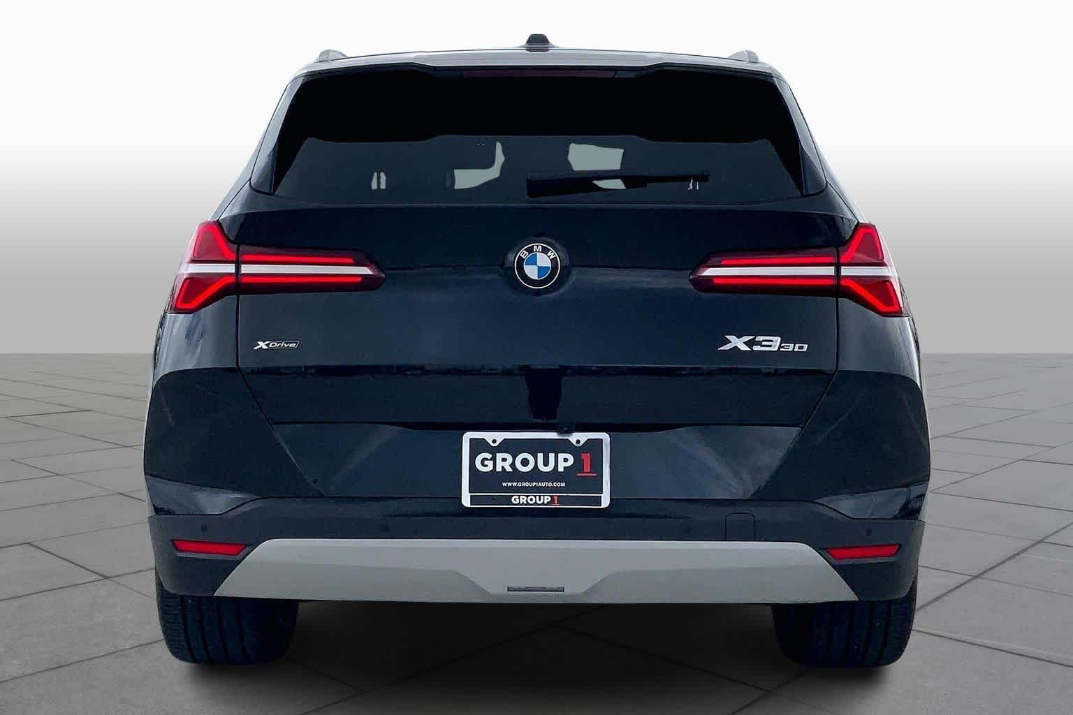 Used 2025 Black Sapphire Metallic BMW 30 xDrive image 4