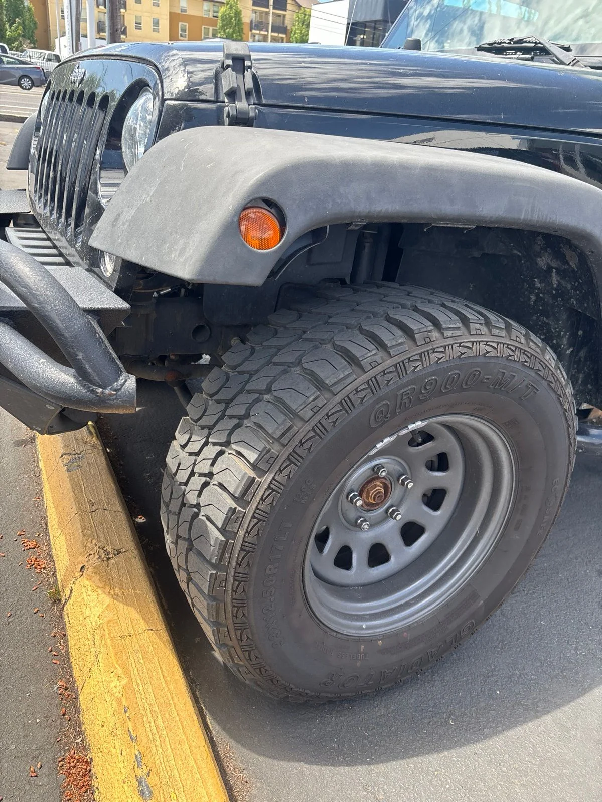 Used 2017 Black Clearcoat Jeep Unlimited Sport image 3