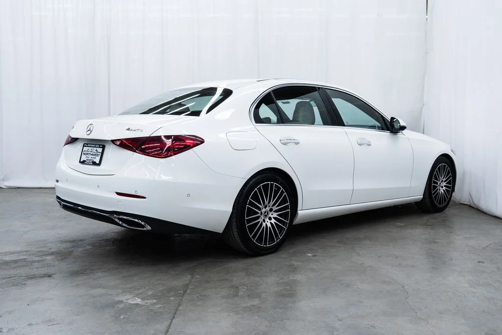 Used 2025 White Mercedes-Benz C 300 image 6