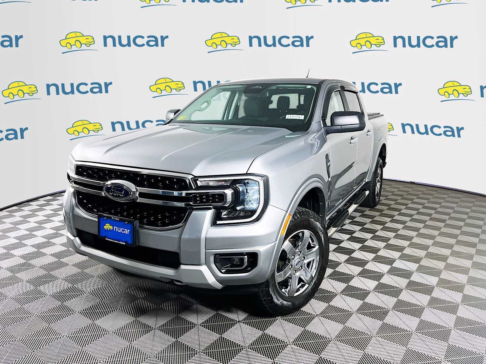 Used 2024 Iconic Silver Ford XLT image 3