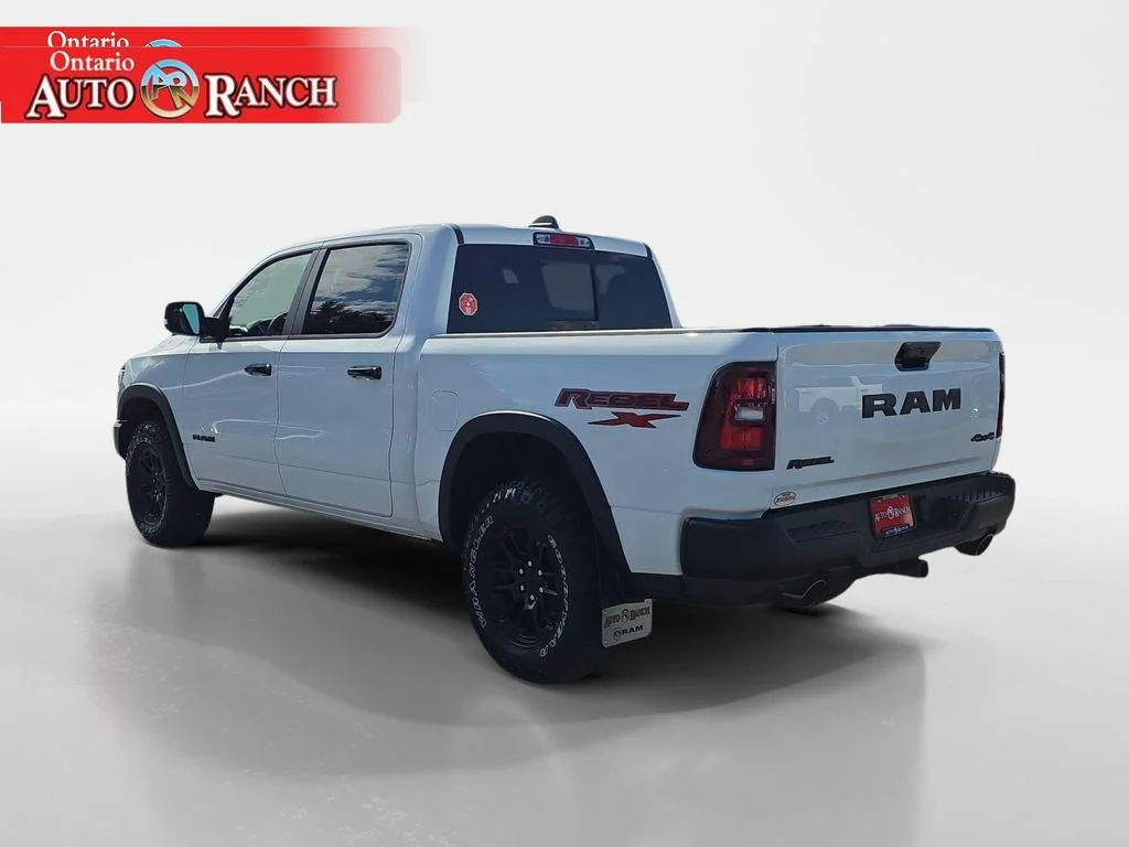 New 2026 Bright White Clearcoat Ram Rebel image 3