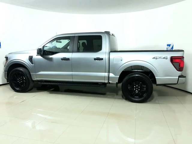 New 2025 ICONIC SILVER Ford STX w/STX Black Appearance Package Super Crew Cab image 3