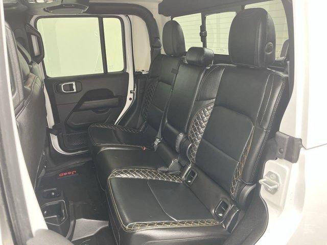 Used 2022 Bright White Clearcoat Jeep High Altitude image 12