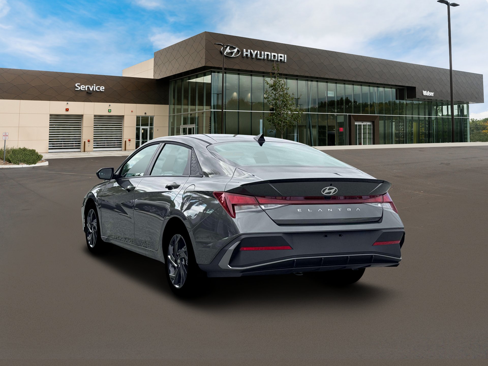 New 2026 Amazon Gray Hyundai SEL Sport Sedan FWD image 6