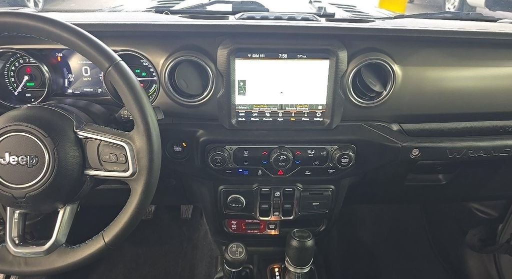 Used 2023 Gray Jeep Rubicon 4xe image 10
