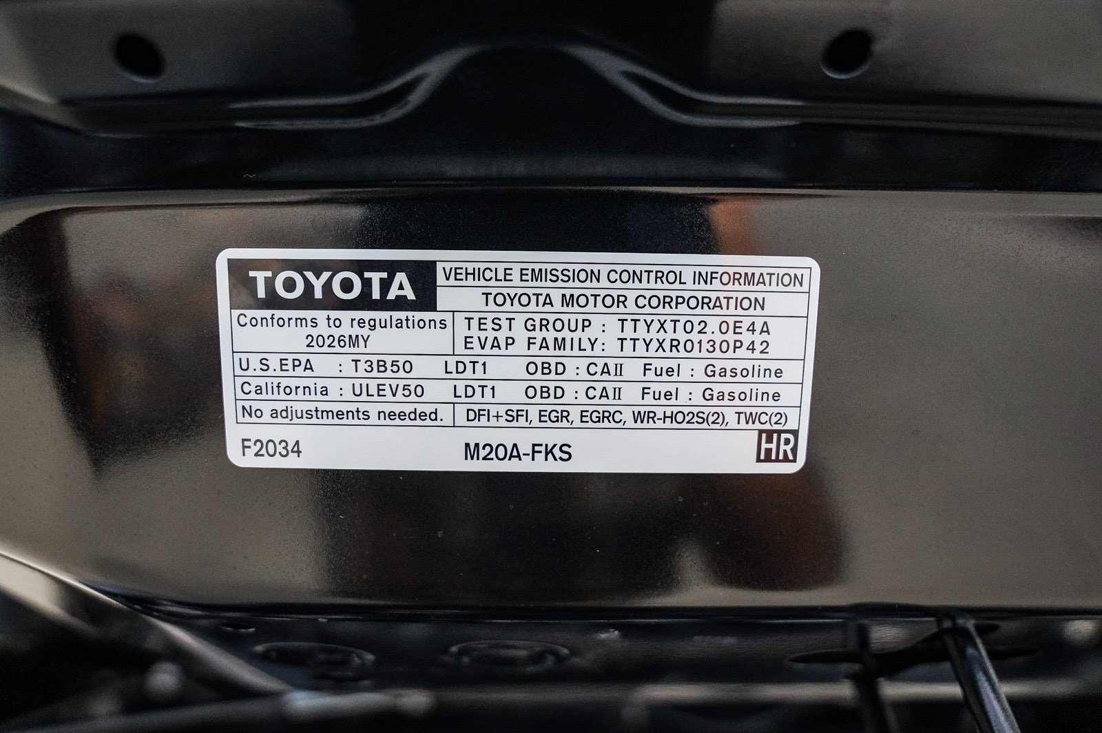 New 2026 Jet Black Toyota L image 13
