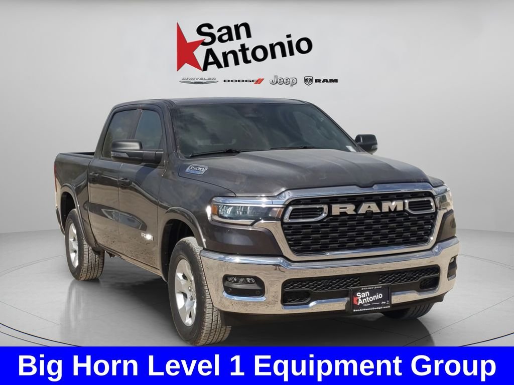 New 2025 Granite Crystal Metallic Clear-Coat Exterior Paint RAM Big Horn/Lone Star image 3