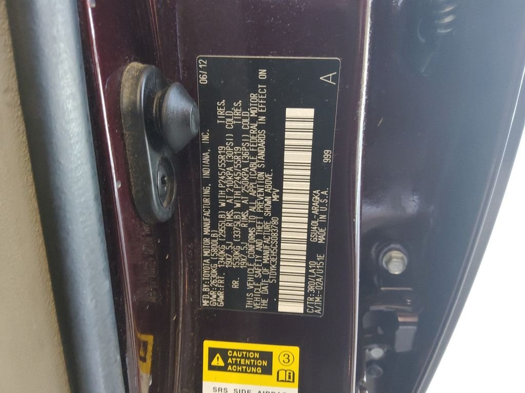 Used 2012 Red Toyota Limited image 20