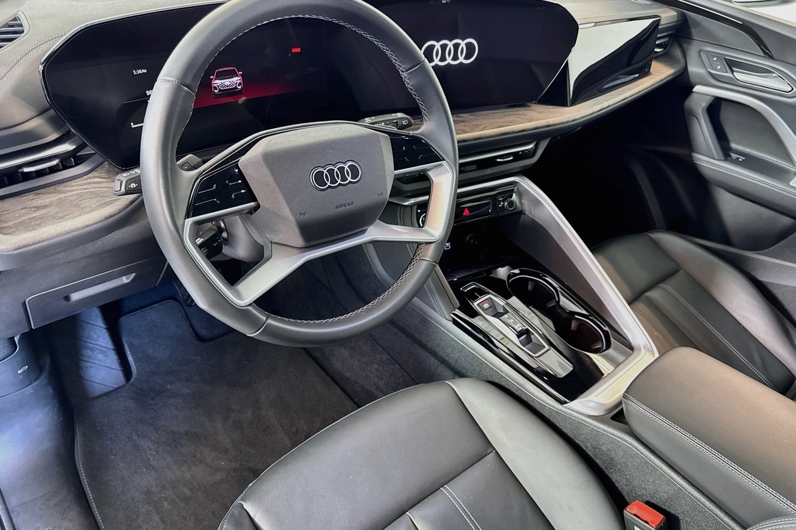 Used 2025 Glacier White Metallic Audi Premium image 9