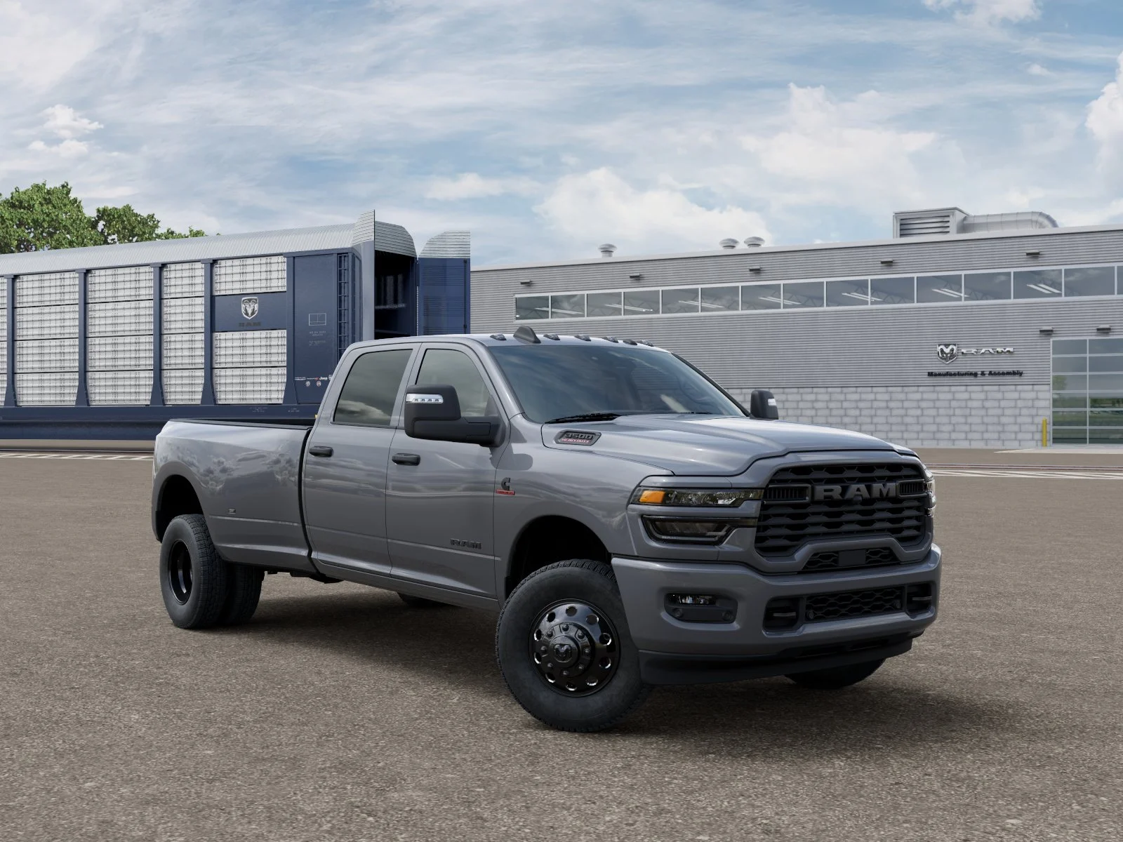 New 2027 Ceramic Gray Clearcoat RAM Lone Star image 3