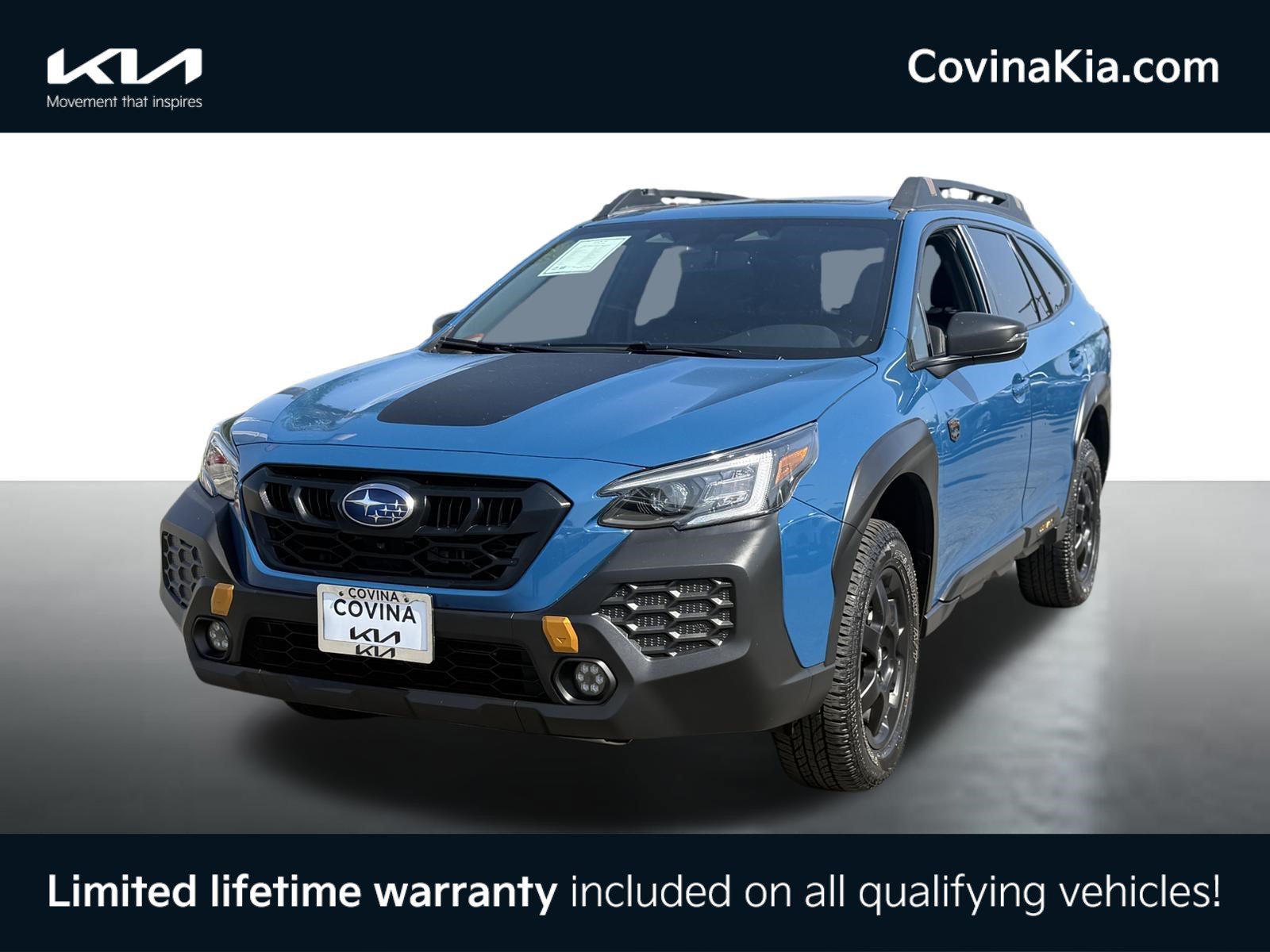 Used 2024 Geyser Blue Subaru Wilderness image 4