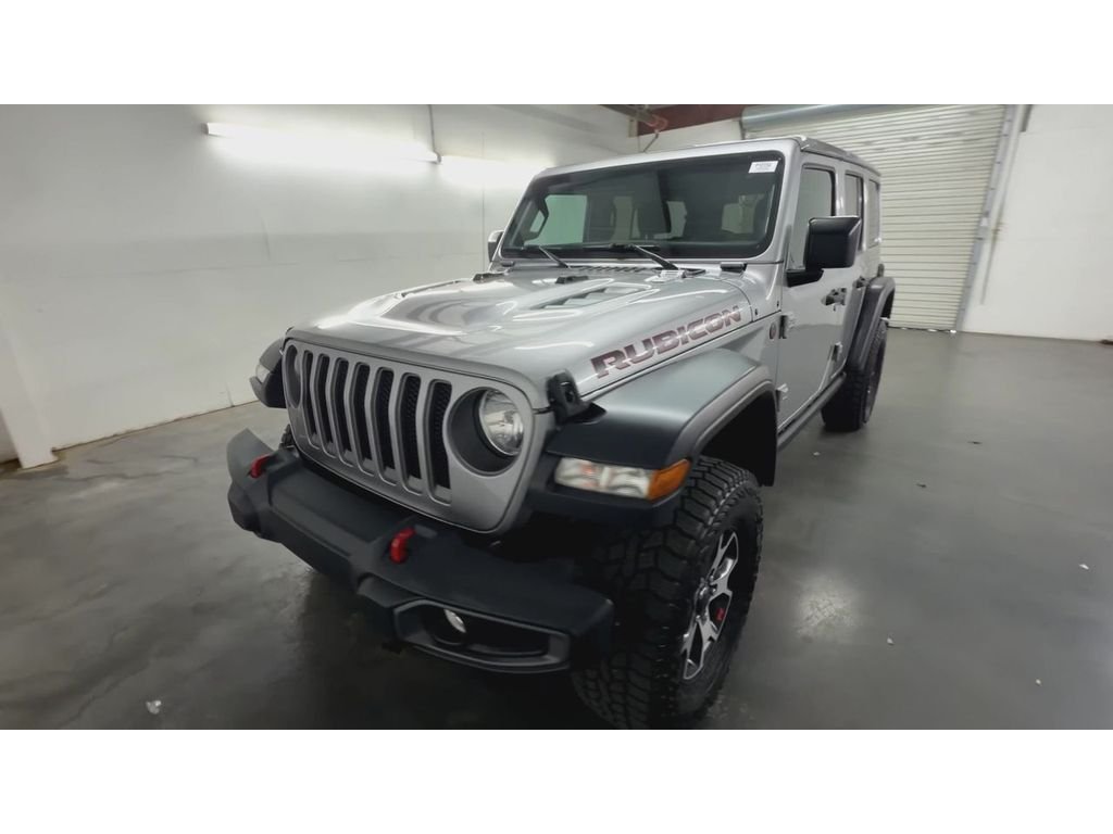 Used 2020 Silver Jeep Rubicon 4x4 image 4