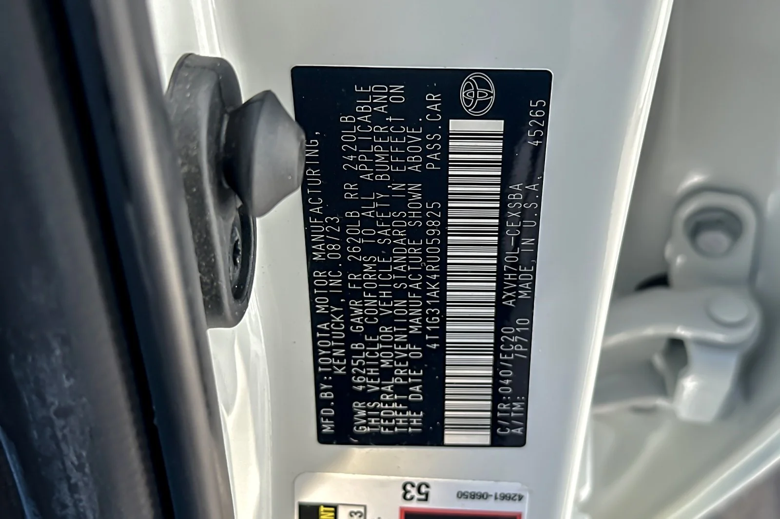 Certified Used 2024 Ice Cap Toyota Hybrid SE Nightshade image 26