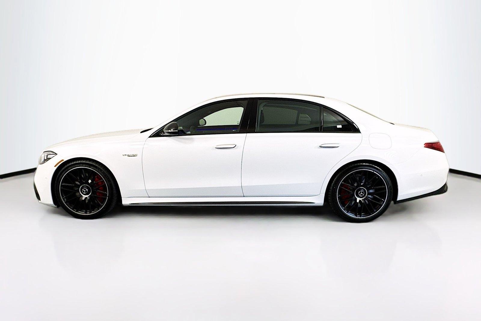 New 2025 Manufaktur Moonlight White Metallic Mercedes-Benz AMG® S 63 E image 8