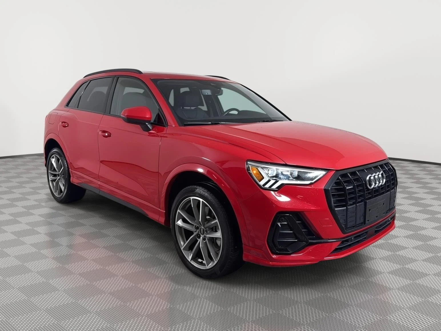 Used 2024 Progressive Red Metallic Audi S line Premium Plus image 1
