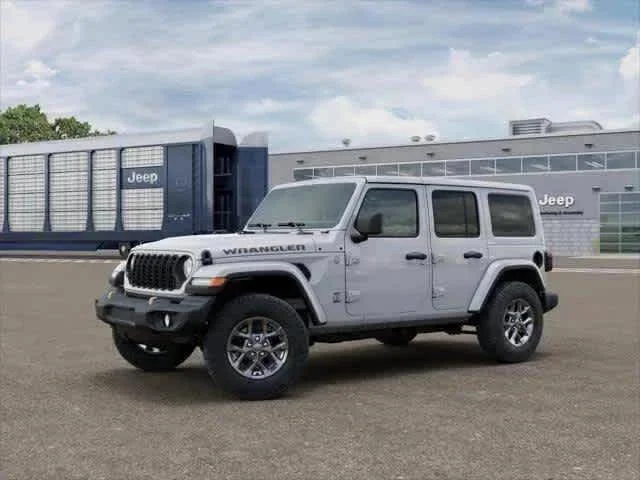 New 2026 Bright White Clear-Coat Exterior Paint Jeep 85th Anniversary image 2