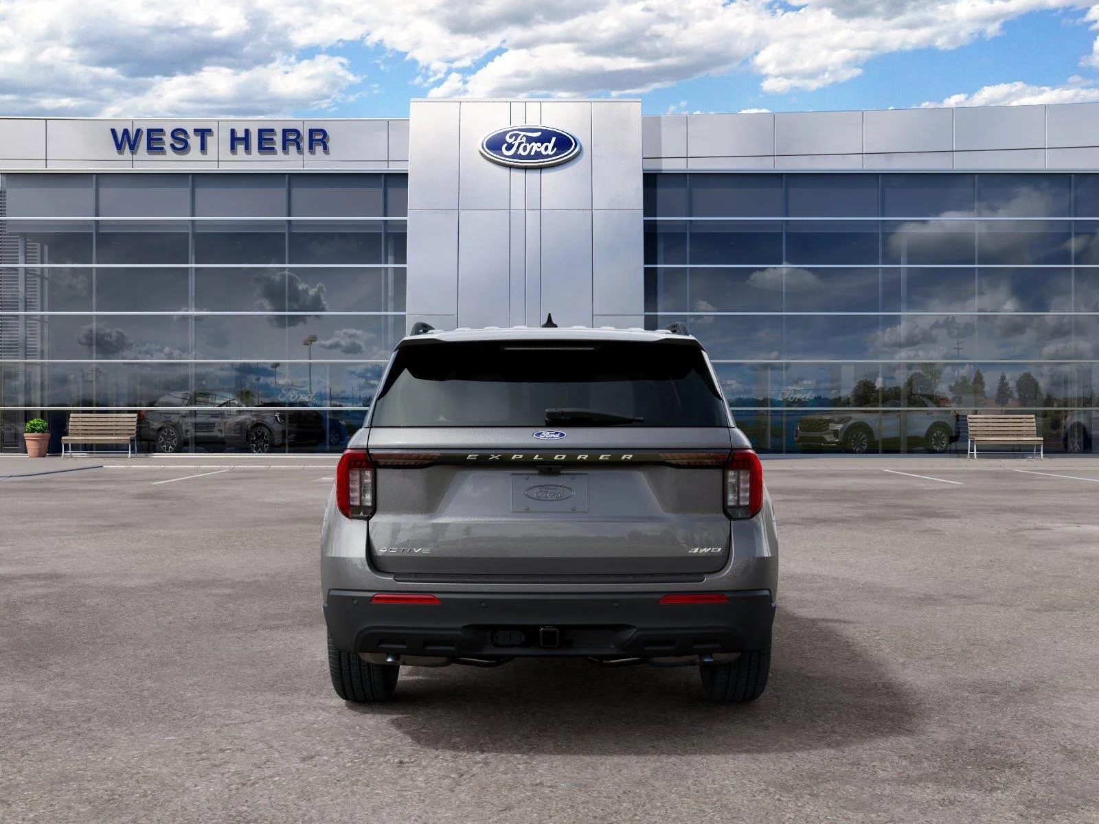 New 2027 Carbonized Gray Metallic Ford Active image 5