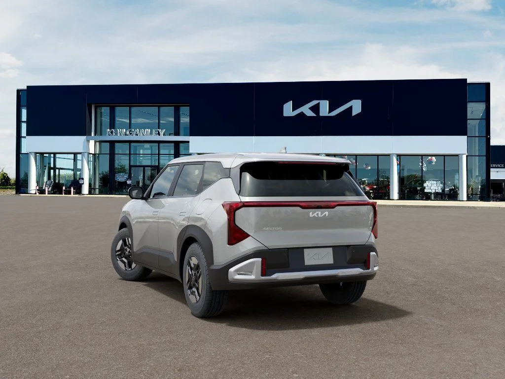 New 2027 Ivory Silver Kia LX image 4