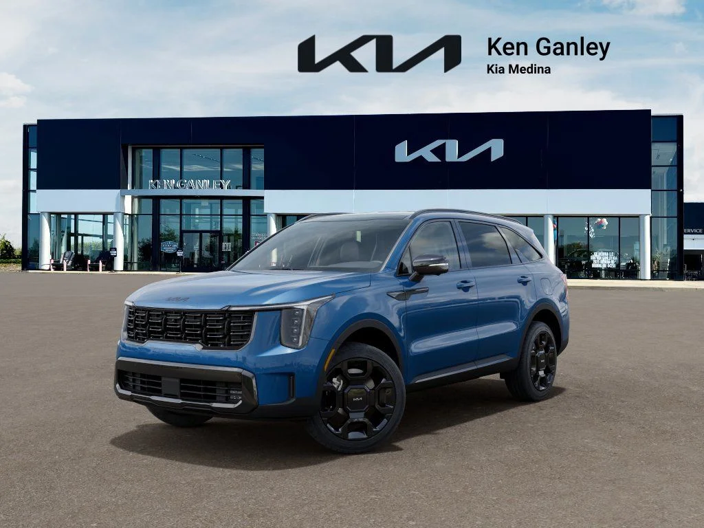 New 2026 Mineral Blue Kia X-Line SX Prestige AWD image 1