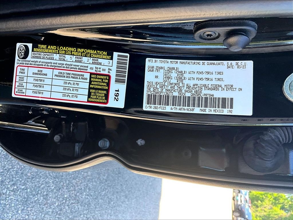 Used 2023 Black Toyota SR5 image 35