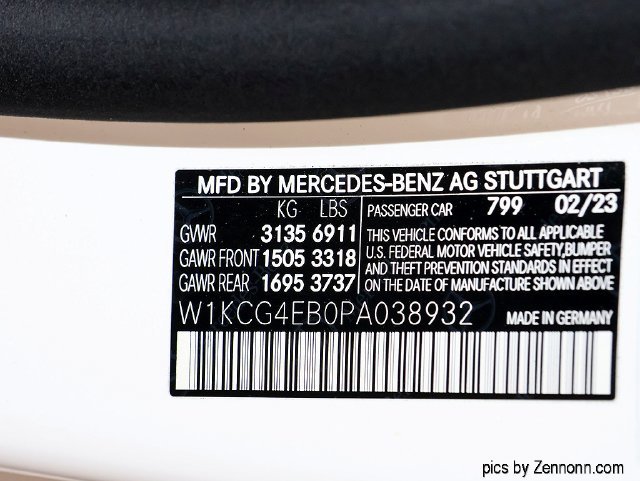 Certified Used 2023 MANUFAKTUR Diamond White Metallic Mercedes-Benz 580 image 42
