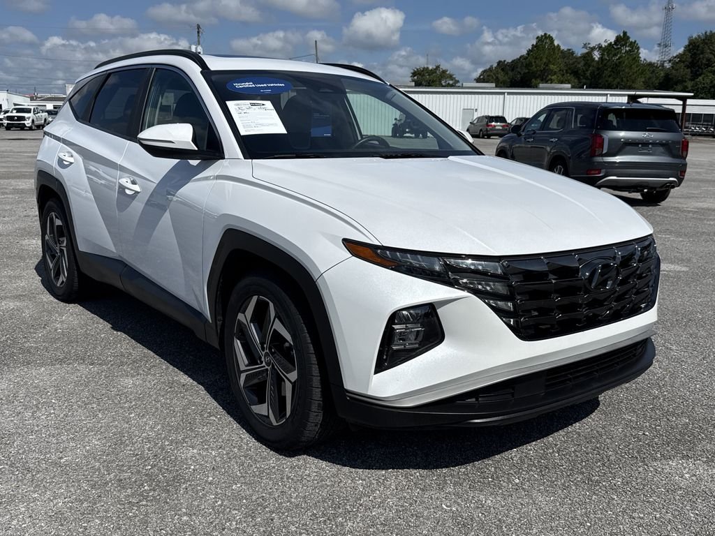 Used 2022 Quartz White Hyundai SEL image 2