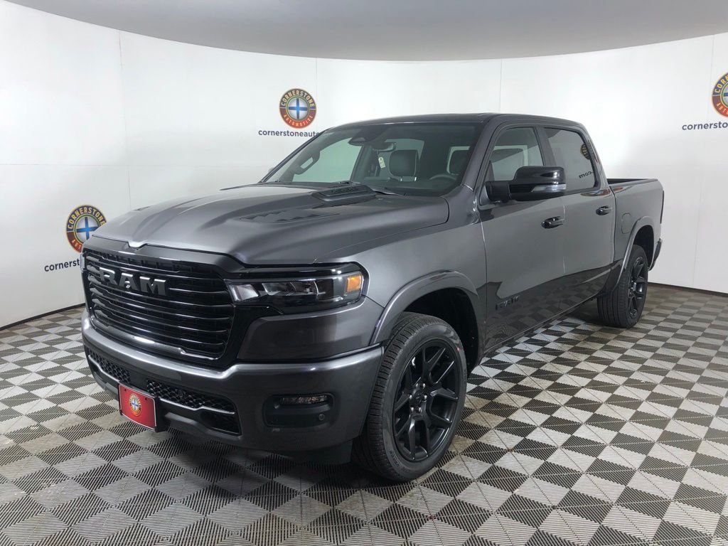 New 2026 Granite Crystal Metallic Clear-Coat Exterior Paint RAM Laramie image 6