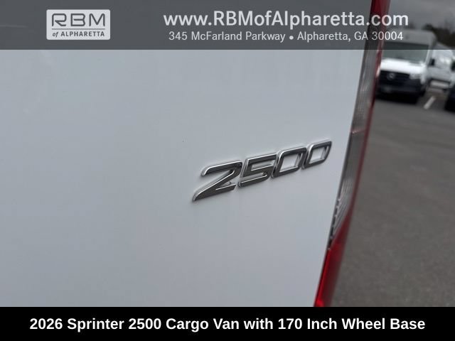 New 2026 Arctic White Mercedes-Benz 2500 with 170 Inch Wheel Base image 36