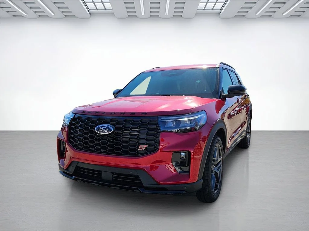 New 2026 Rapid Red Metallic Tinted Clearcoat Ford ST image 9