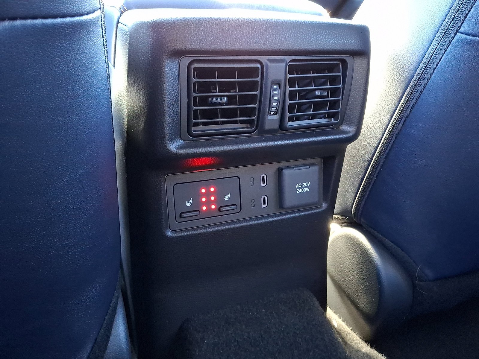 Certified Used 2025 HERITAGE BLUE Toyota Hybrid Platinum image 12