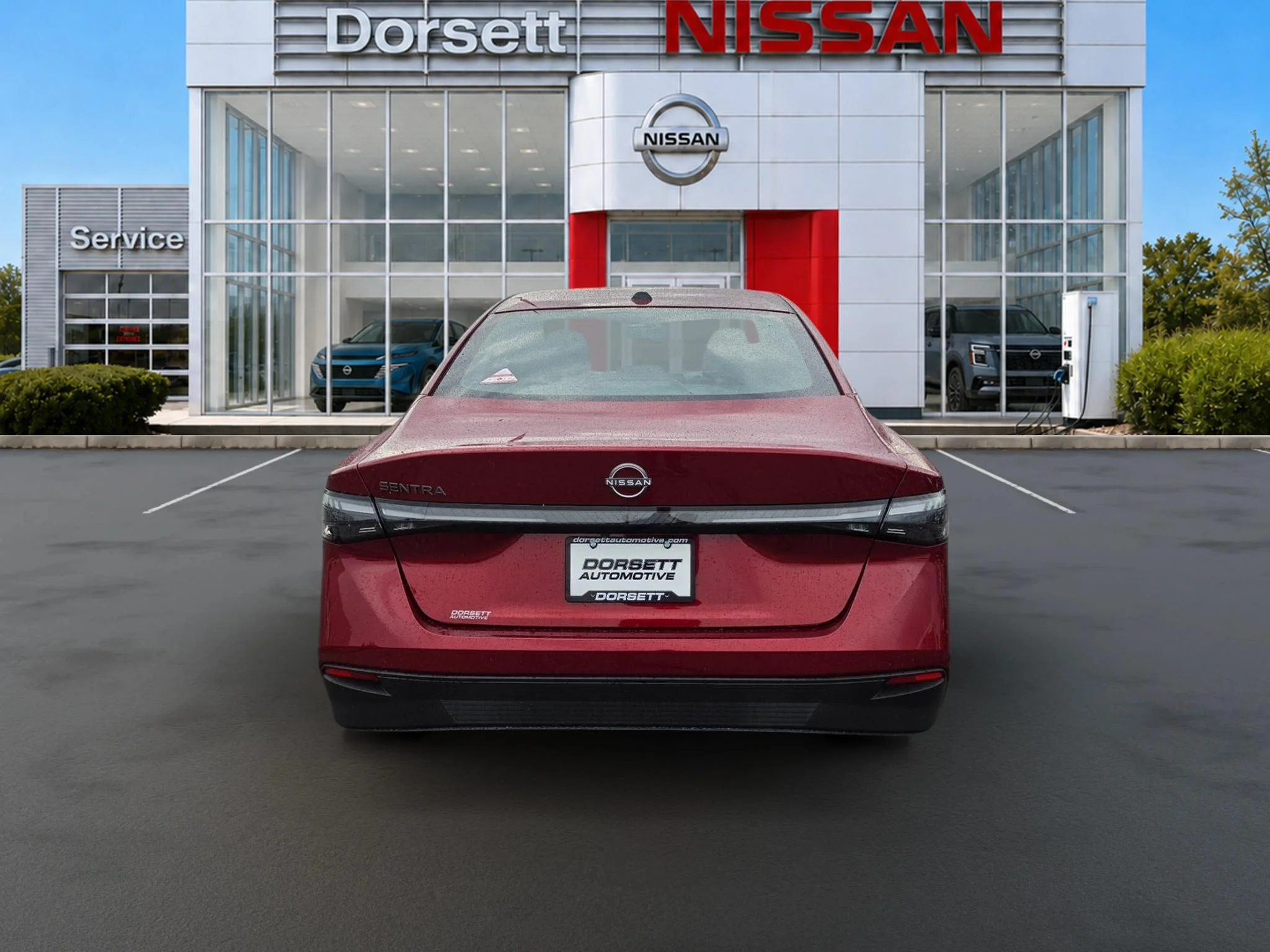 New 2027 Scarlet Ember Tintcoat Nissan SV image 5
