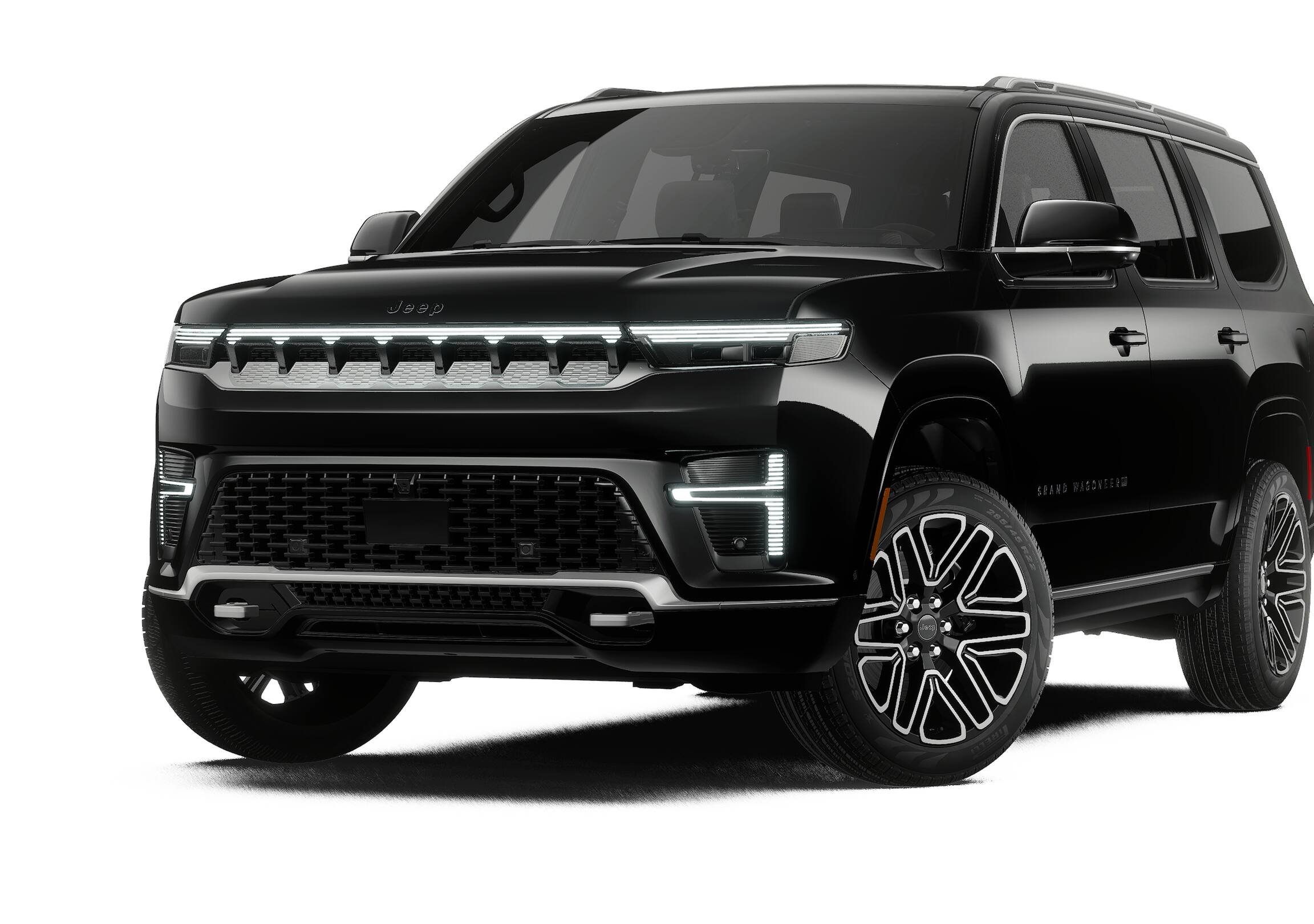 New 2027 High Gloss Black Paint Jeep Grand Wagoneer image 1