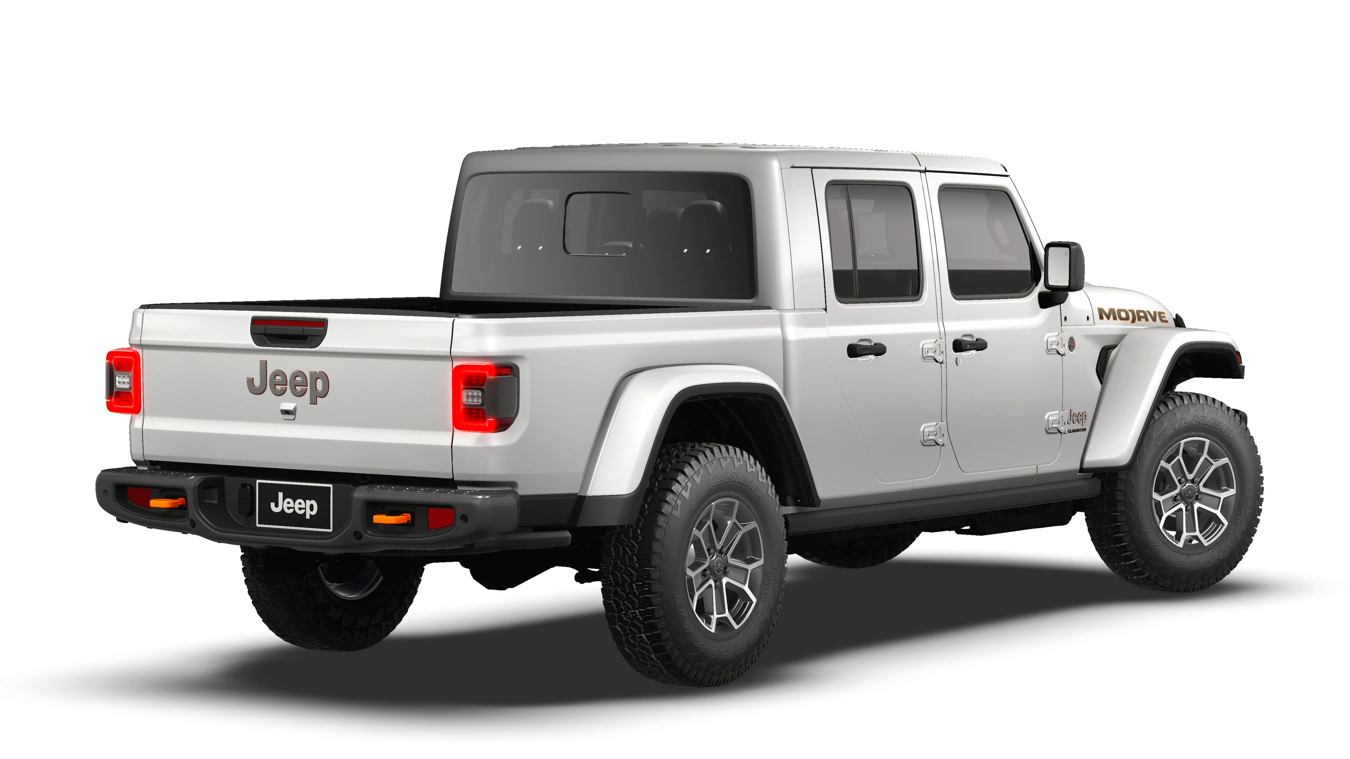 New 2026 Bright White Clear-Coat Exterior Paint Jeep Mojave image 28