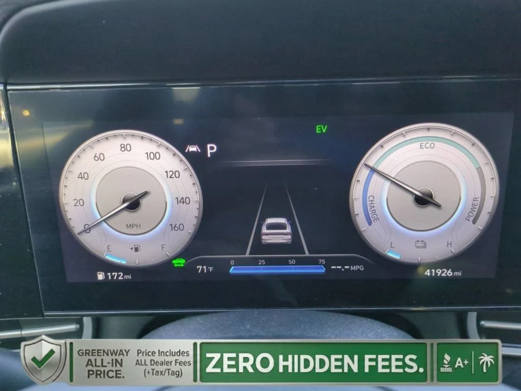 Used 2023 Intense Blue Hyundai Limited image 19