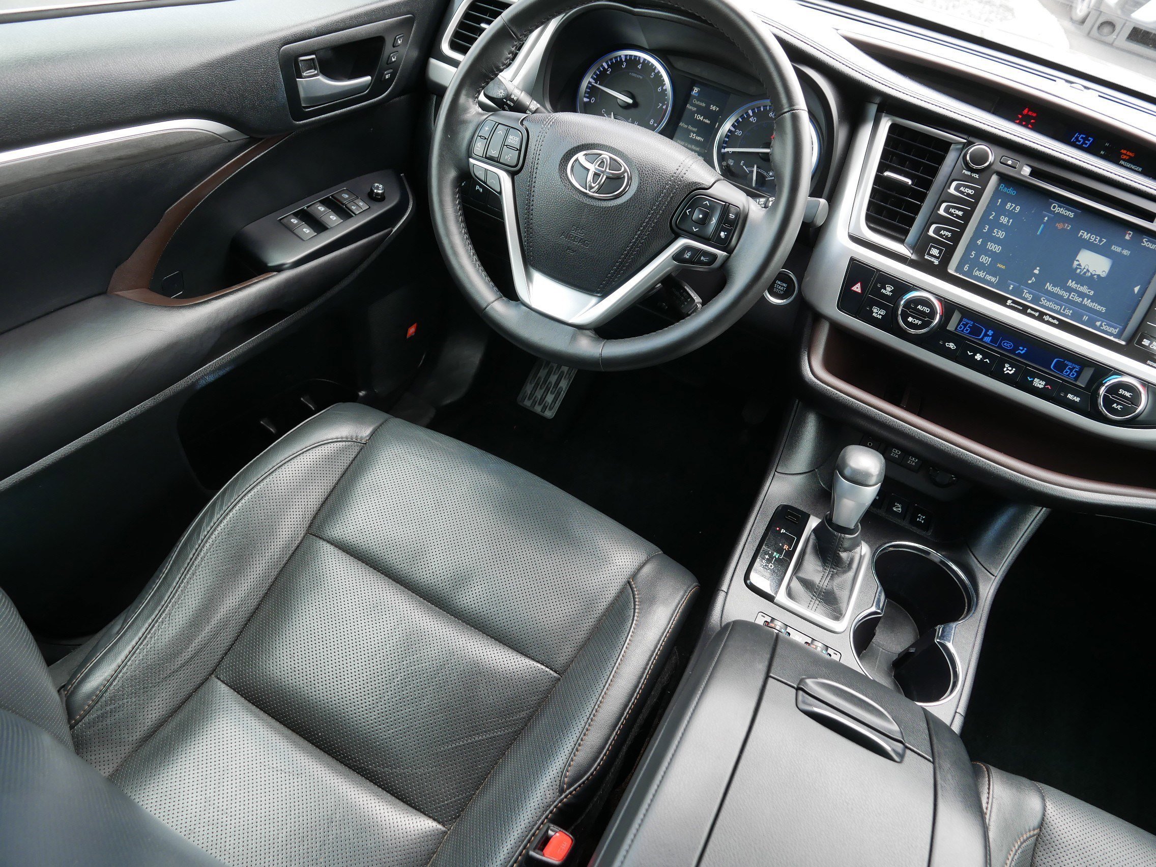 Used 2017 Midnight Black Metallic Toyota Limited Platinum image 9