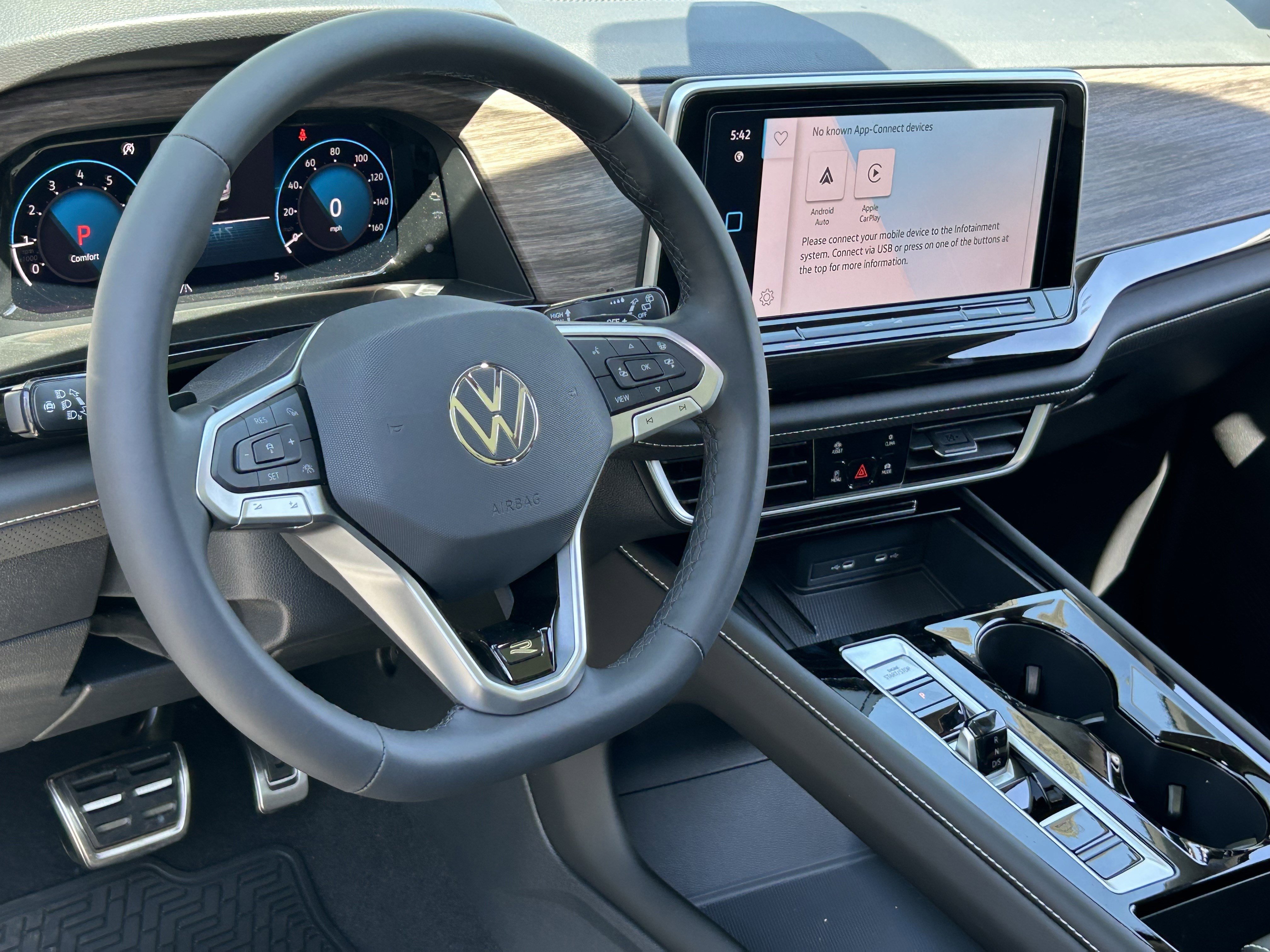 New 2026 Deep Black Pearl Volkswagen 2.0T SEL Premium R-Line image 20
