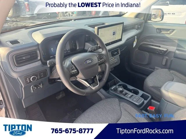 New 2025 Shadow Black Ford XLT image 4