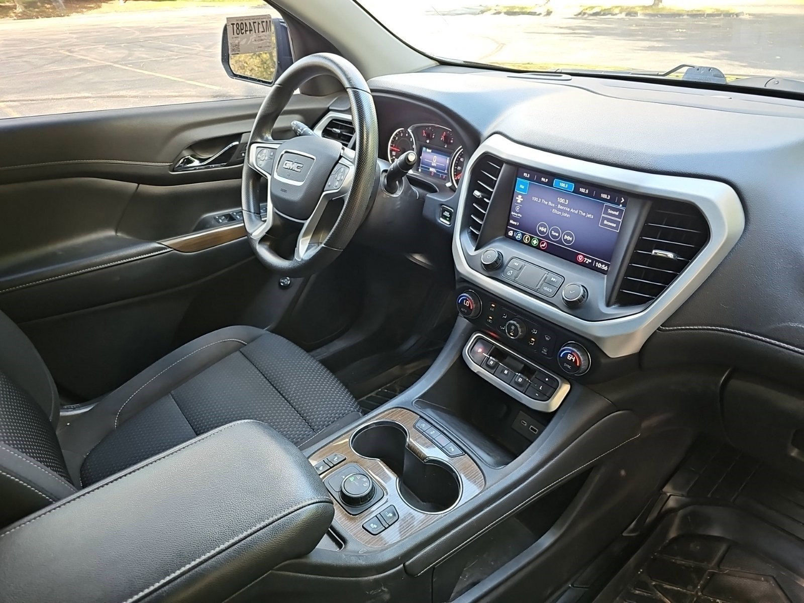 Used 2021 Midnight Blue Metallic GMC SLE image 12