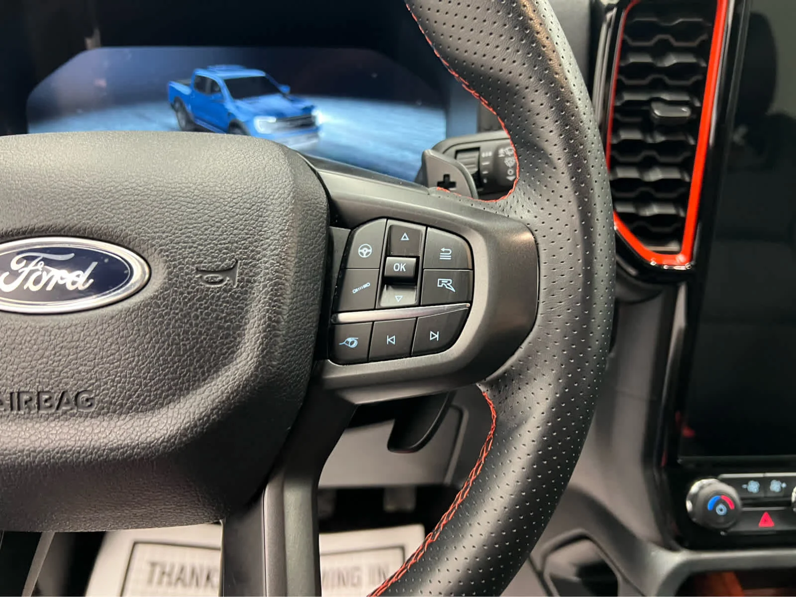 Used 2024 Azure Gray Metallic Tri-Coat Ford Raptor image 22