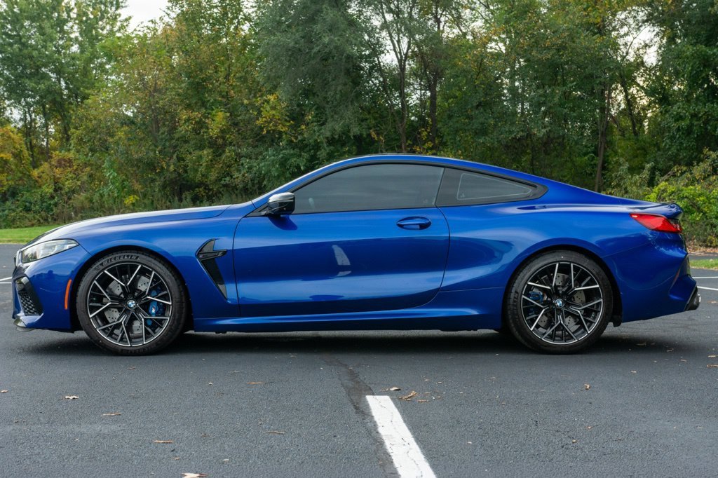 Used 2025 Marina Bay Blue Metallic BMW Competition image 3