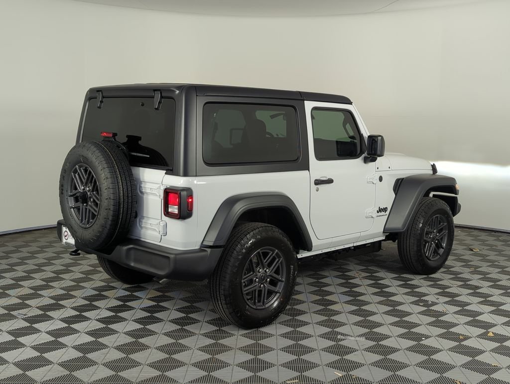 New 2026 Bright White Clear-Coat Exterior Paint Jeep Sport S image 5