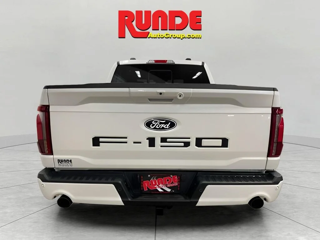 New 2025 Star White Metallic Tri-Coat Ford Lariat® image 4