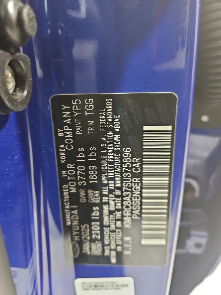 Certified Used 2025 Blue Hyundai SEL image 31