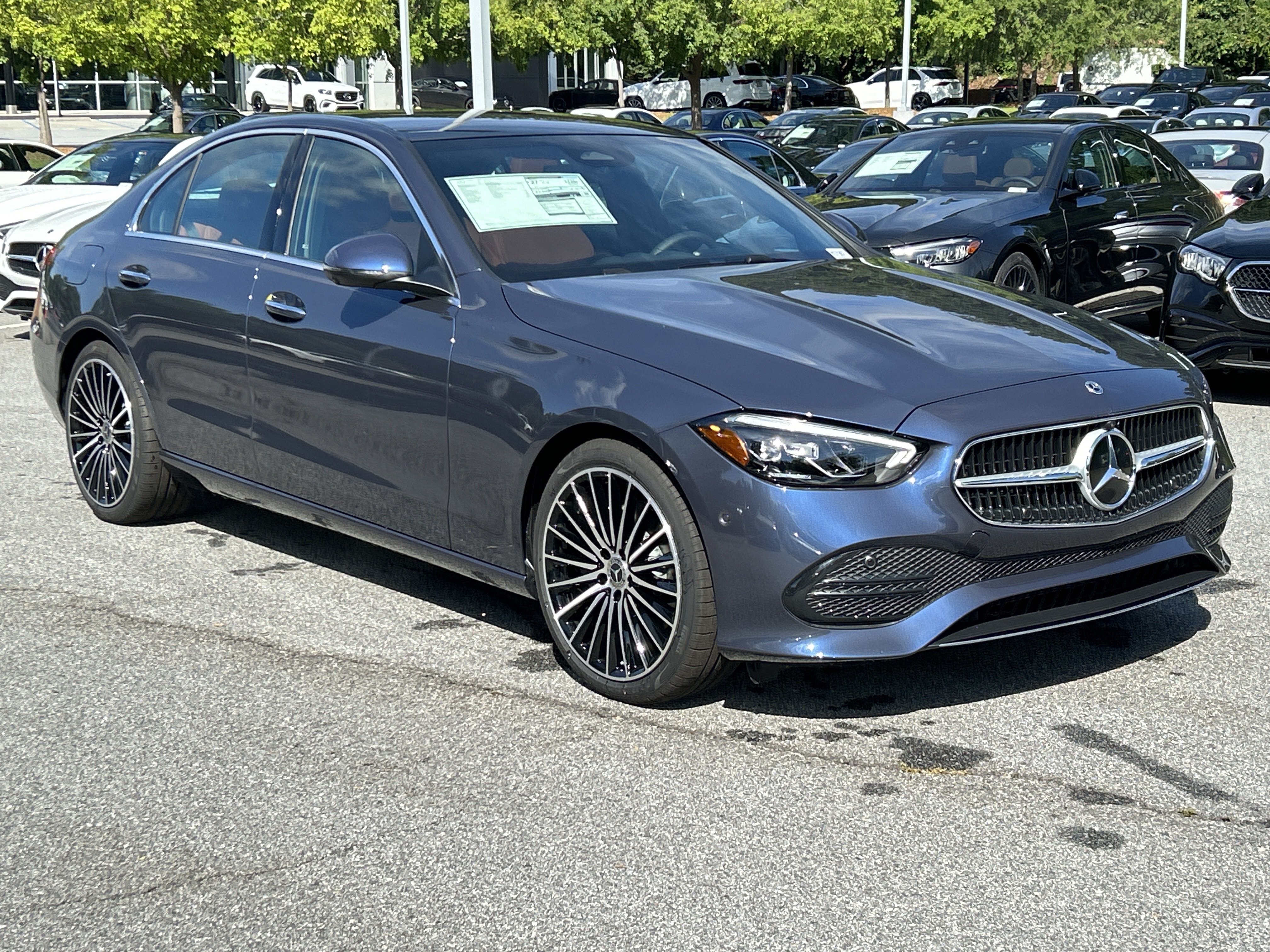 New 2026 Twilight Blue Metallic Mercedes-Benz C 300 4MATIC® Sedan image 4