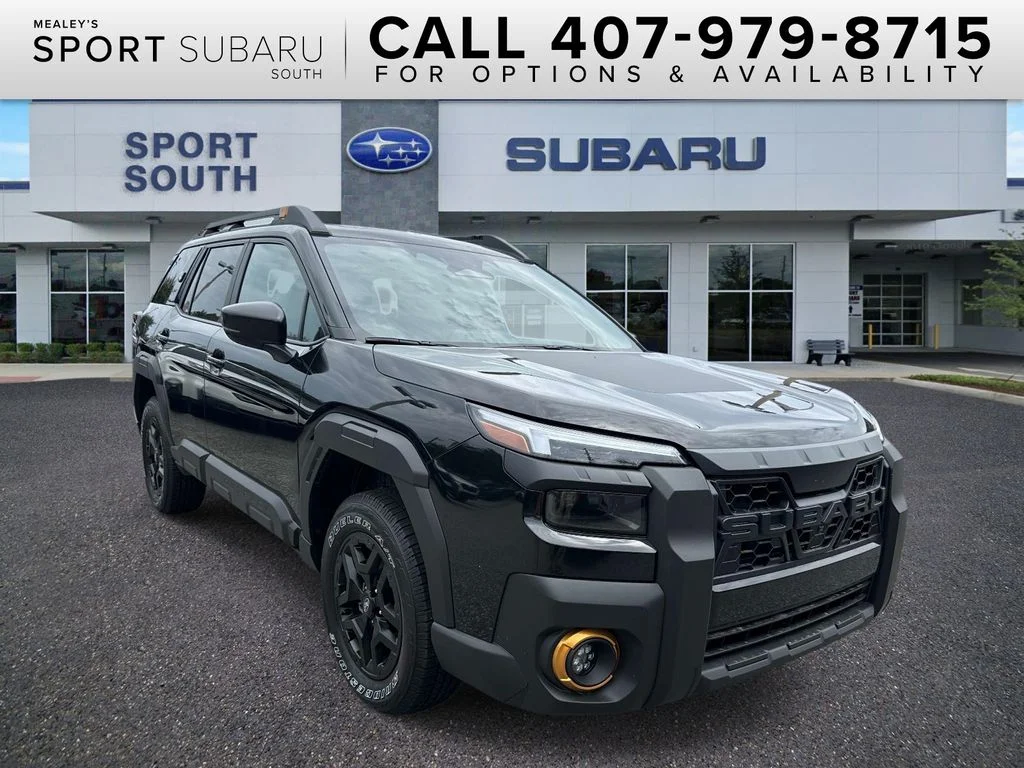 New 2026 CRYSTAL BLACK SILICA Subaru Wilderness image 1