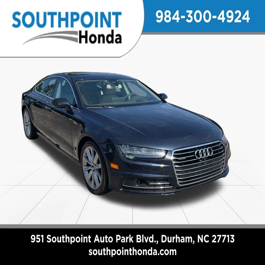 Used 2016 Moonlight Blue Audi 3.0T Prestige image 1